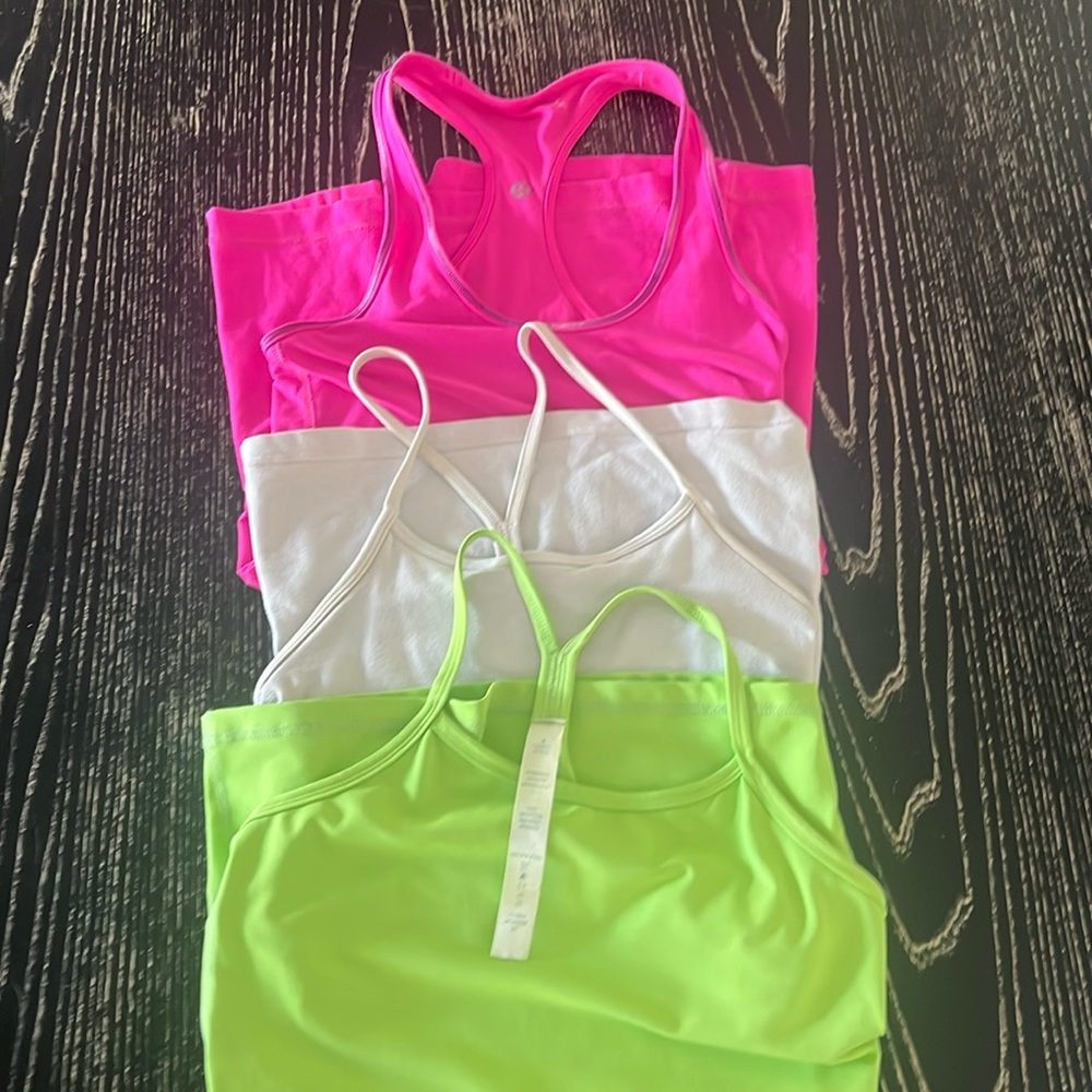 Lululemon Tank Bundle size 4